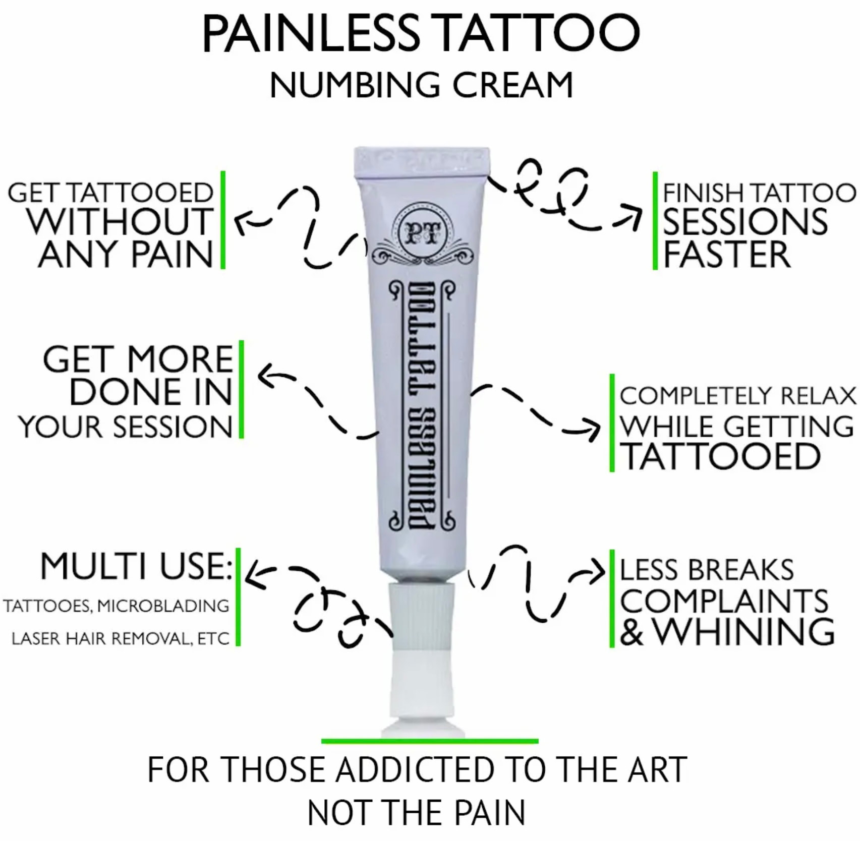 painless tattoo cream tubeTikTok Search
